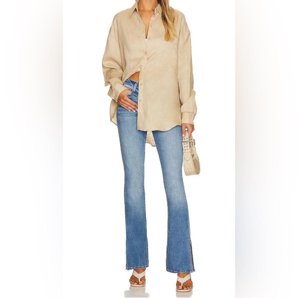 NWOT L'AGENCE (28) Abilene High-Rise Baby Boot Slit Jean Alamo